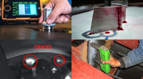 NON DESTRUCTIVE TEST (NDT) OF DIFFERENT 